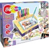 Jeu de coloriage - LANSAY - Blopens Animaux - 16 pochoirs - Lavable -