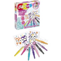LANSAY - BLOPENS - Set d'Activités Kawaii - Feutres Fantastiques - De