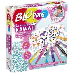 LANSAY - BLOPENS - Set d'Activités Kawaii - Feutres Fantastiques - De