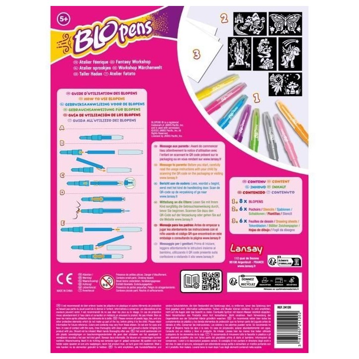 Blopens - LANSAY - Atelier féérique - Des 5 ans Blopens - LANSAY - Atelier féérique - Des 5 ans