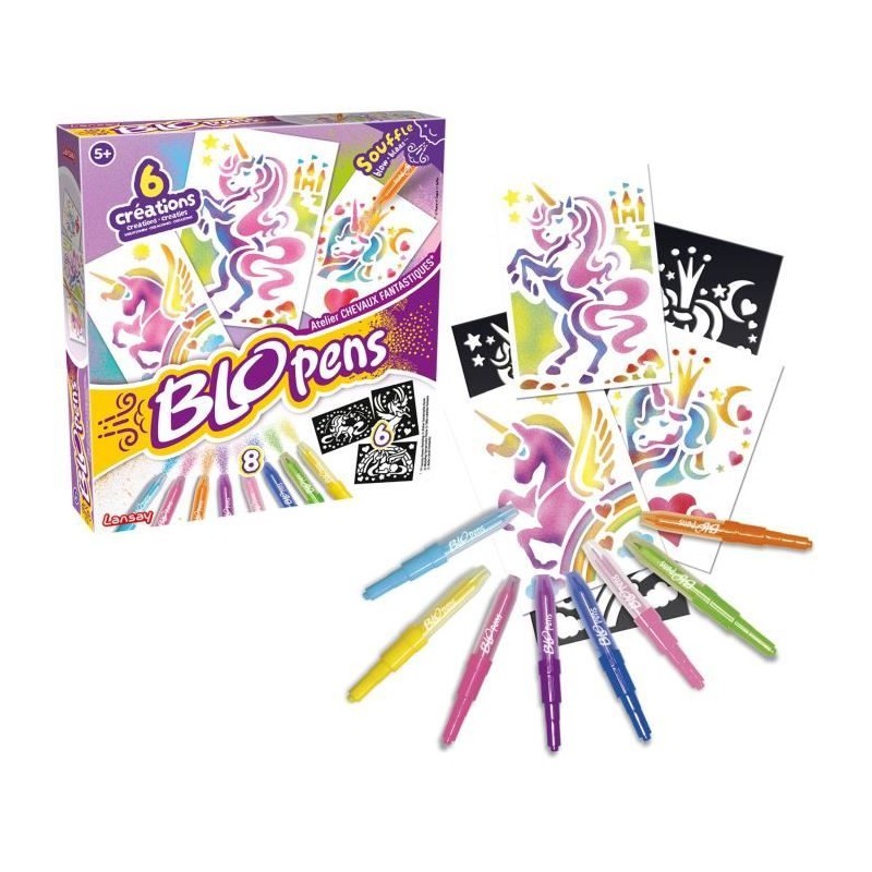 Blopens - LANSAY - Atelier chevaux fantastiques - Des 5 ans Blopens - LANSAY - Atelier chevaux fantastiques - Des 5 ans