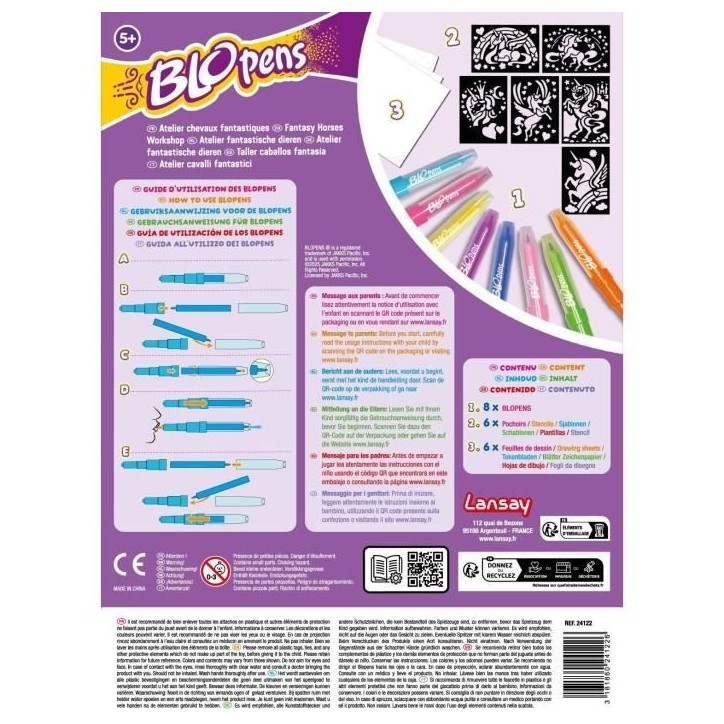 Blopens - LANSAY - Atelier chevaux fantastiques - Des 5 ans Blopens - LANSAY - Atelier chevaux fantastiques - Des 5 ans