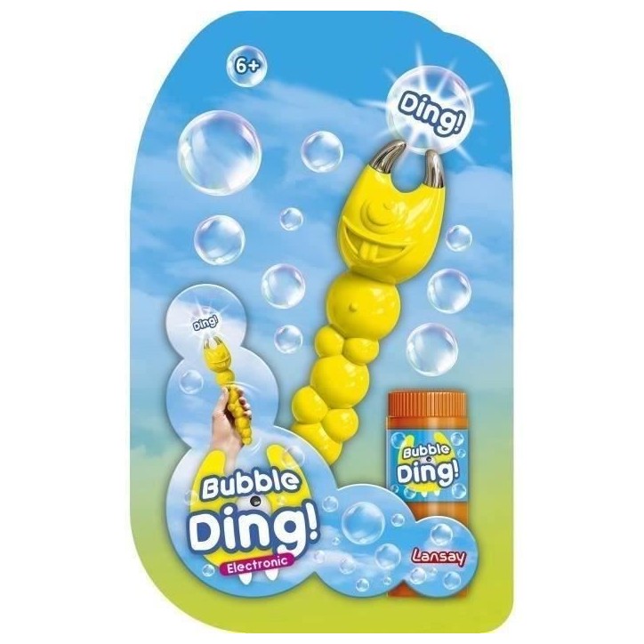 Jeu bulles de savon - LANSAY - 25635 - Bulles Party - Bubble Ding Electronic