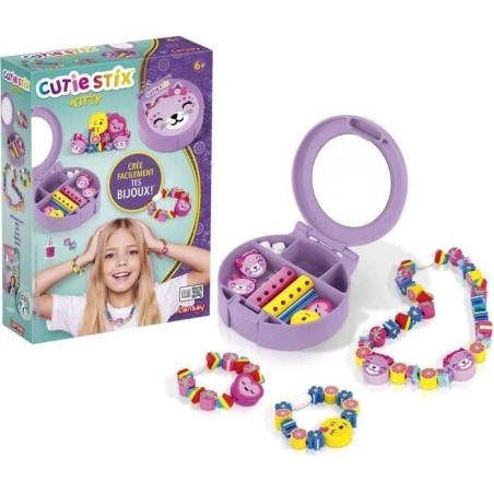 Jeu de création bijoux - LANSAY - 33119 - Cutie Stix - Kitty