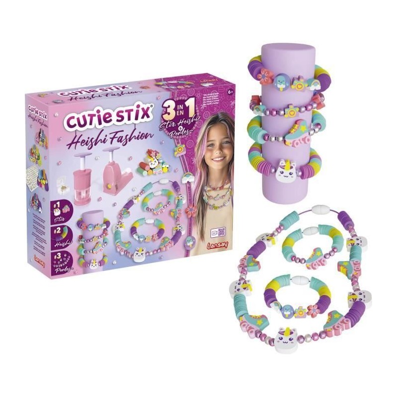 Set Cutie Stix - LANSAY - Heishi Fashion - Des 6 ans