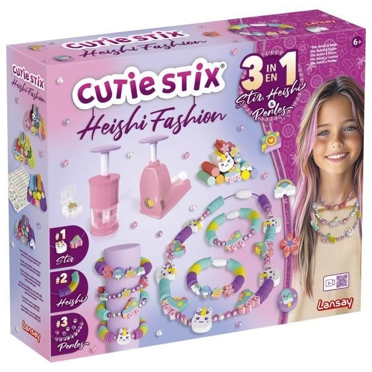 Set Cutie Stix - LANSAY - Heishi Fashion - Des 6 ans Set Cutie Stix - LANSAY - Heishi Fashion - Des 6 ans