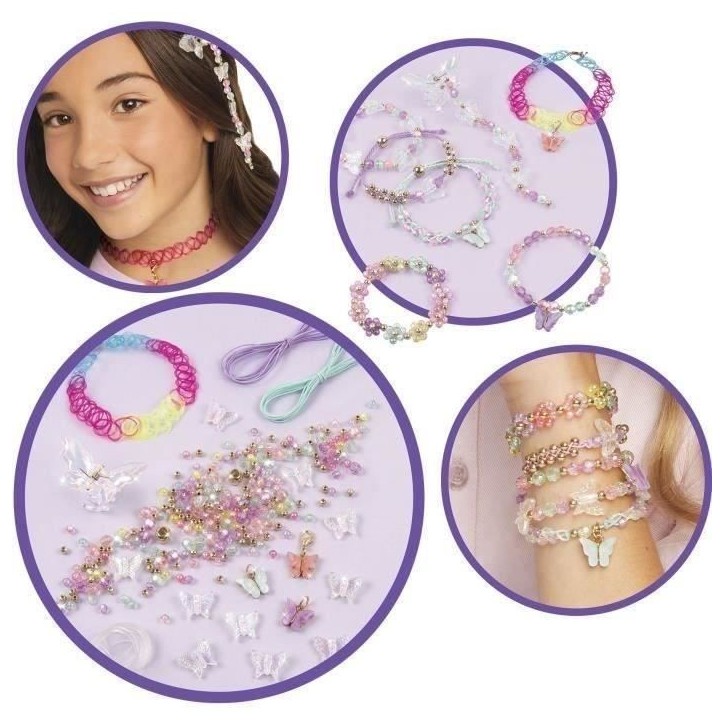 Jeu de création bijoux - LANSAY - 41323 - Make It Real - Bijoux Papillon Jeu de création bijoux - LANSAY - 41323 - Make It Real - Bijoux Papillon