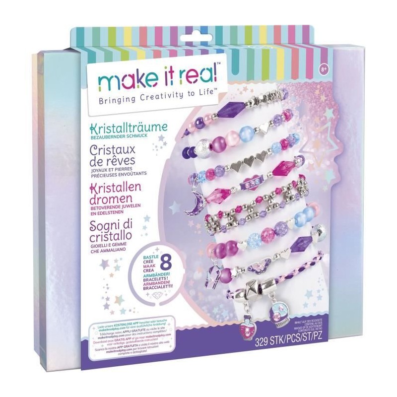 Coffret Bijoux Cristaux De Reve Envoutants - Make It Real - Fabricatio Coffret Bijoux Cristaux De Reve Envoutants - Make It Real - Fabricatio