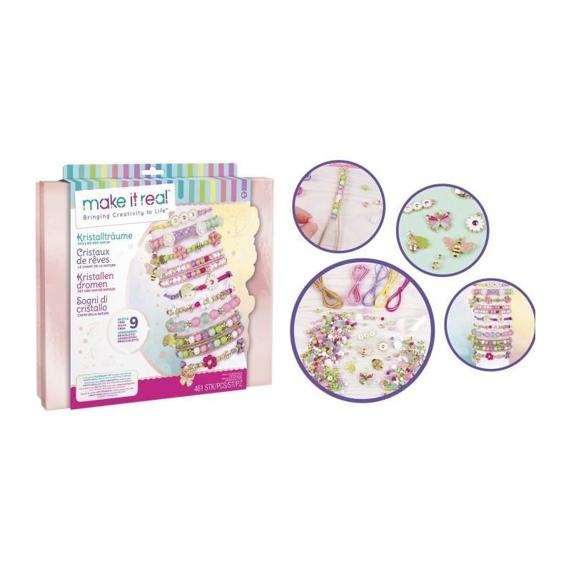 Coffret Bijoux Cristaux De Reve Nature - Make It Real - Fabrication de Coffret Bijoux Cristaux De Reve Nature - Make It Real - Fabrication de