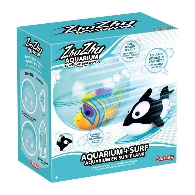 Univers miniature - LANSAY - 51001 - Zhu Zhu Aquarium : Aquarium + Sur Univers miniature - LANSAY - 51001 - Zhu Zhu Aquarium : Aquarium + Sur
