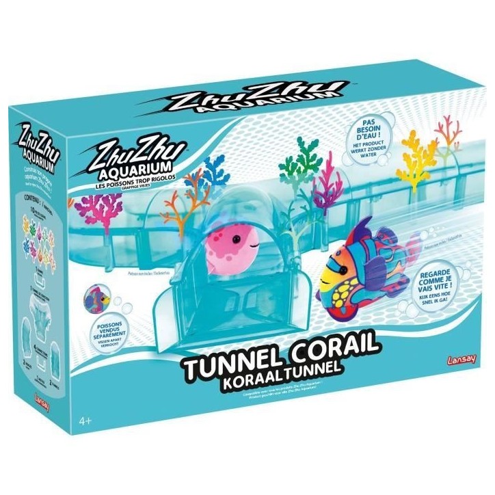 Zhu Zhu Aquarium - LANSAY - Tunnel Corail - Des 4 ans Zhu Zhu Aquarium - LANSAY - Tunnel Corail - Des 4 ans