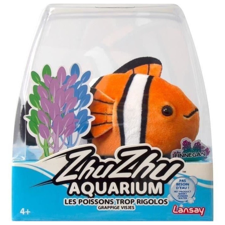 Figurine miniature - LANSAY - 51116 - Zhu Zhu Aquarium - Moon Le Poisson Clown Figurine miniature - LANSAY - 51116 - Zhu Zhu Aquarium - Moon Le Poisson Clown