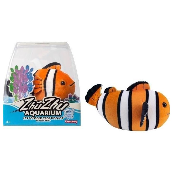 Figurine miniature - LANSAY - 51116 - Zhu Zhu Aquarium - Moon Le Poisson Clown Figurine miniature - LANSAY - 51116 - Zhu Zhu Aquarium - Moon Le Poisson Clown