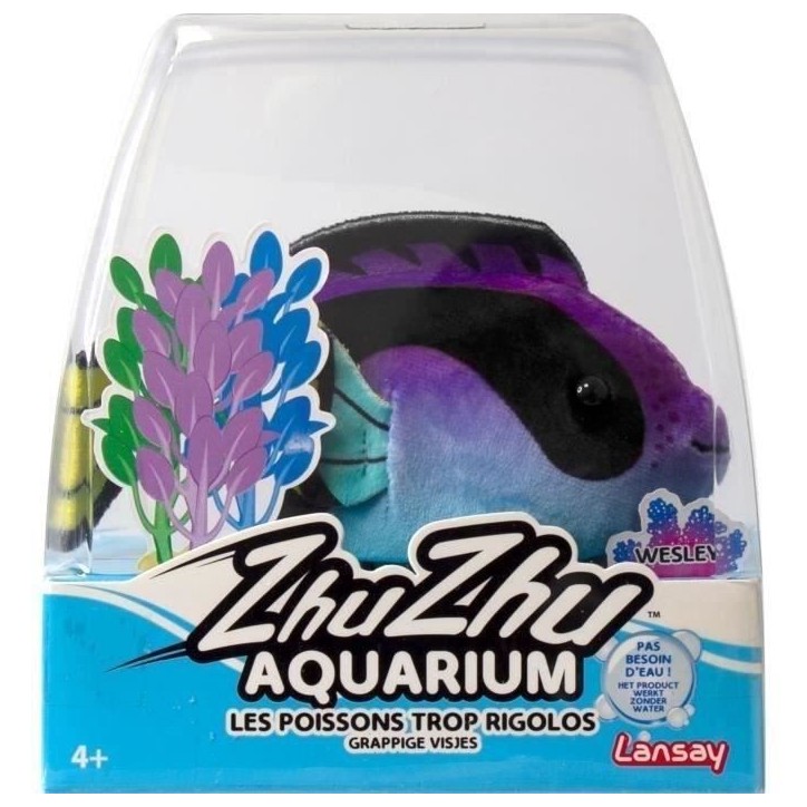 Animal miniature - LANSAY - 51120 - Zhu Zhu Aquarium : Merlin le poisson chirurgien Animal miniature - LANSAY - 51120 - Zhu Zhu Aquarium : Merlin le poisson chirurgien