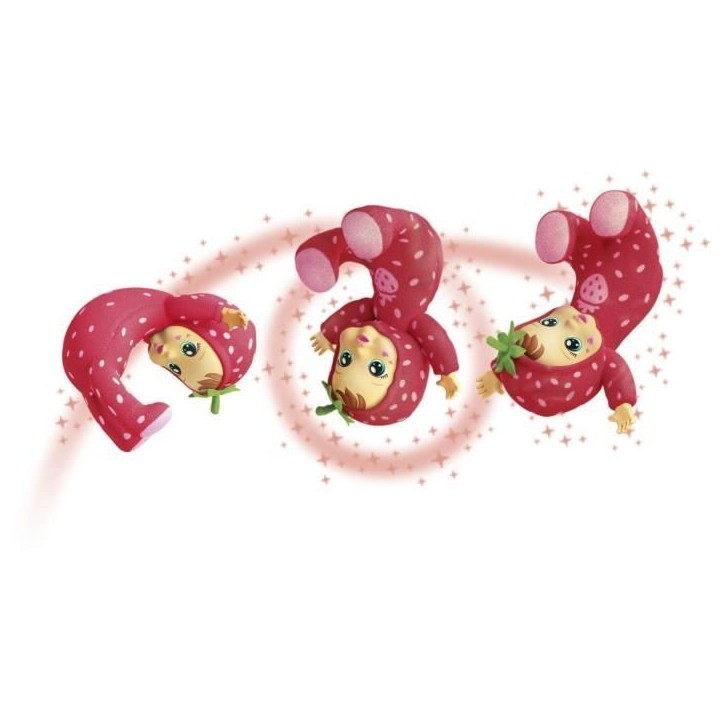 Poupon - LANSAY - Mon bébé cabrioles - Lina la fraise - Des 18 mois Poupon - LANSAY - Mon bébé cabrioles - Lina la fraise - Des 18 mois