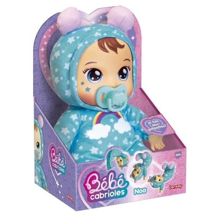 Poupon - LANSAY - Mon bébé cabrioles - Noa le bébé - Des 18 mois Poupon - LANSAY - Mon bébé cabrioles - Noa le bébé - Des 18 mois