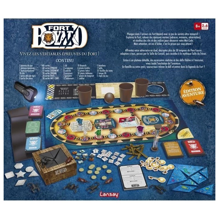 Fort Boyard - Edition aventure - LANSAY - Des 8 ans Fort Boyard - Edition aventure - LANSAY - Des 8 ans