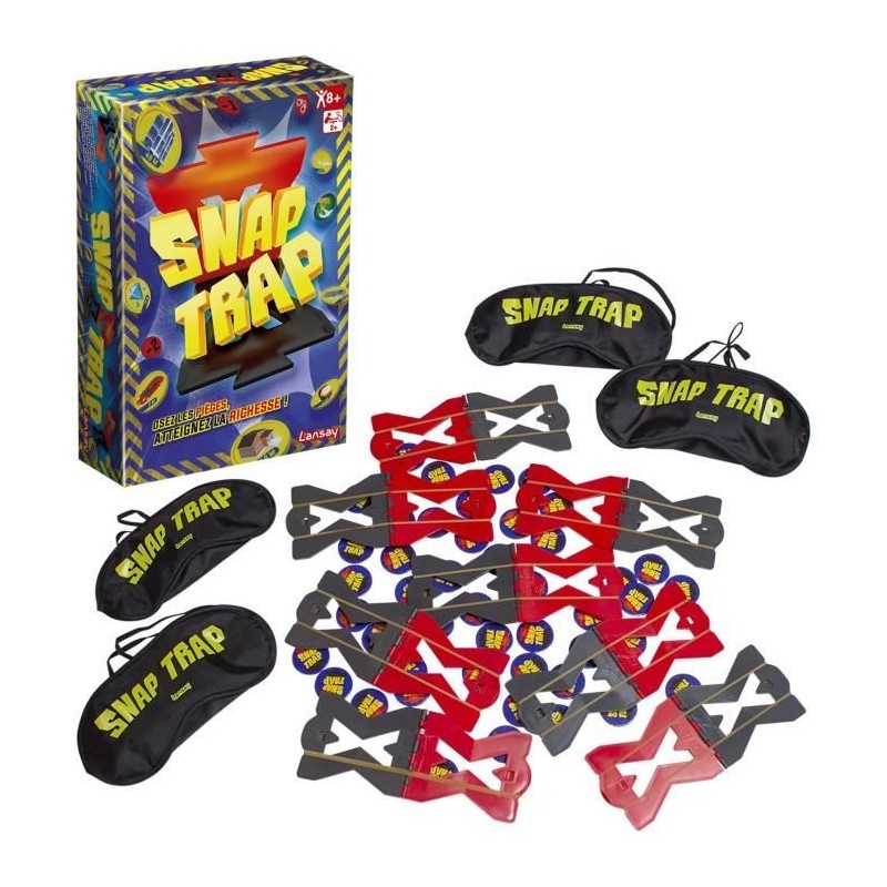 Snap Trap - LANSAY - Jeu de société - Des 8 ans Snap Trap - LANSAY - Jeu de société - Des 8 ans