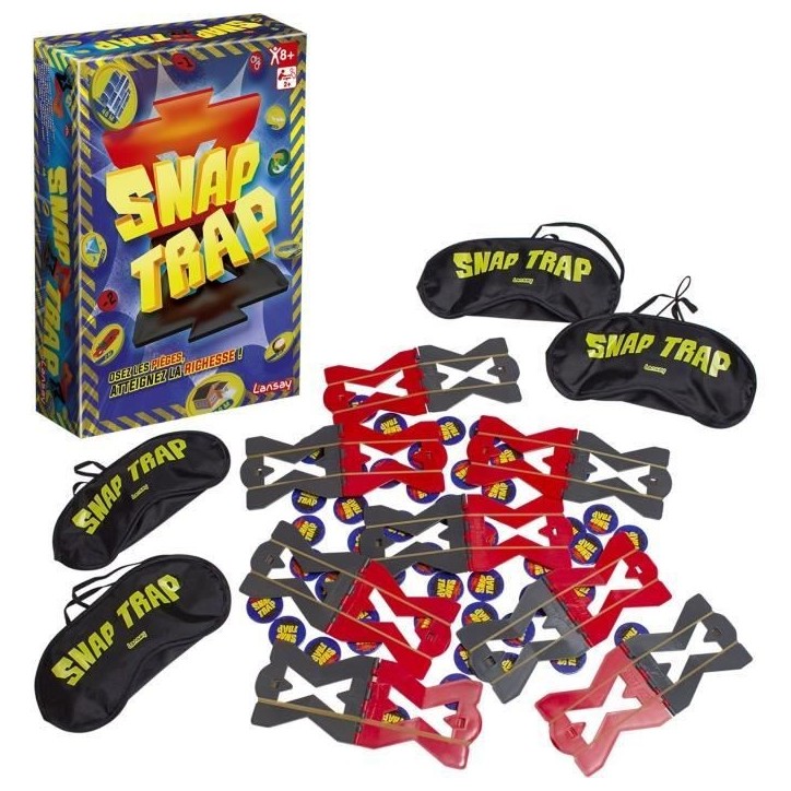 Snap Trap - LANSAY - Jeu de société - Des 8 ans
