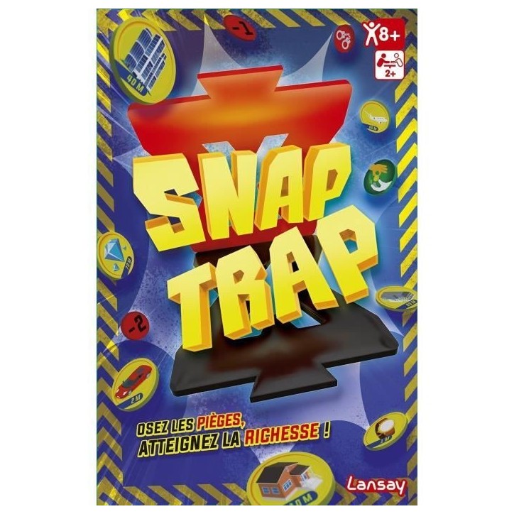 Snap Trap - LANSAY - Jeu de société - Des 8 ans
