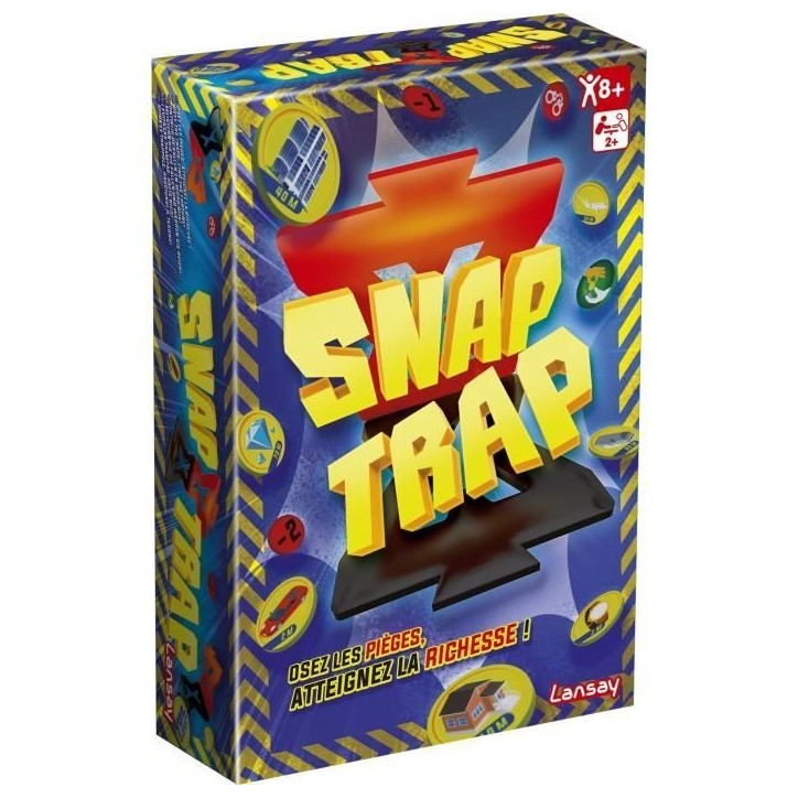 Snap Trap - LANSAY - Jeu de société - Des 8 ans