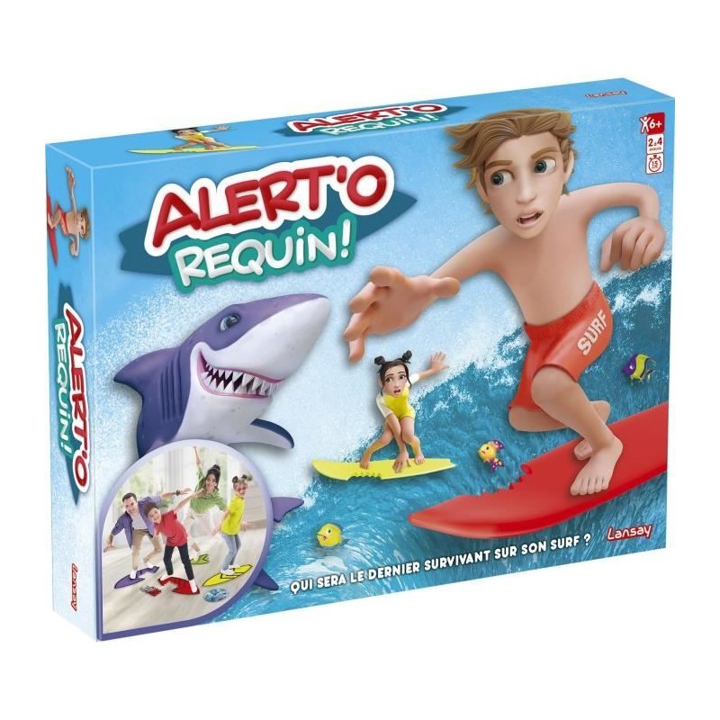 Alert'O Requin !, Jeu de société, Jeu d'ambiance, Des 5 ans, 2 a 4 j Alert'O Requin !, Jeu de société, Jeu d'ambiance, Des 5 ans, 2 a 4 j