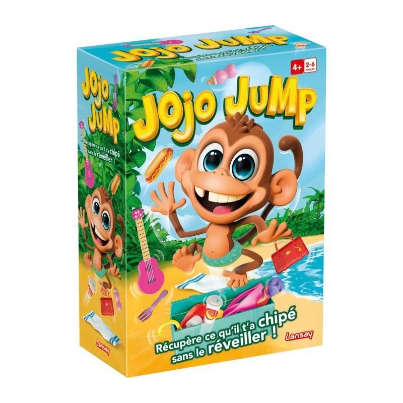 Jojo Jump - LANSAY - Jeu de dé - Des 4 ans Jojo Jump - LANSAY - Jeu de dé - Des 4 ans