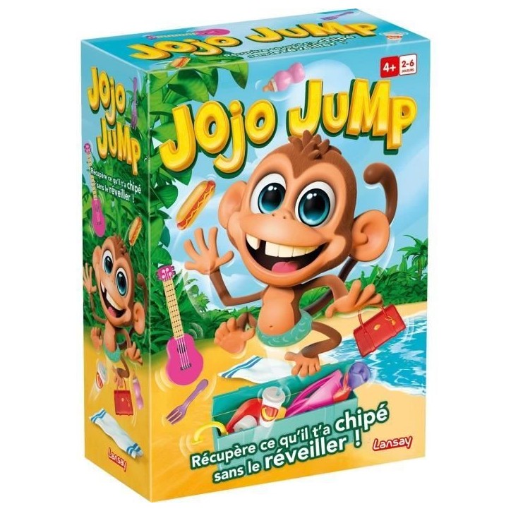 Jojo Jump - LANSAY - Jeu de dé - Des 4 ans