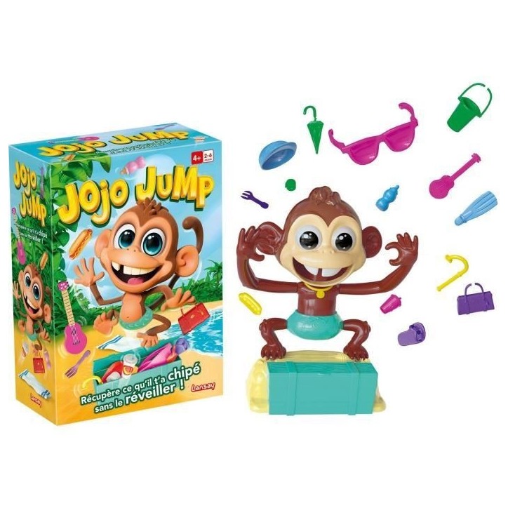 Jojo Jump - LANSAY - Jeu de dé - Des 4 ans