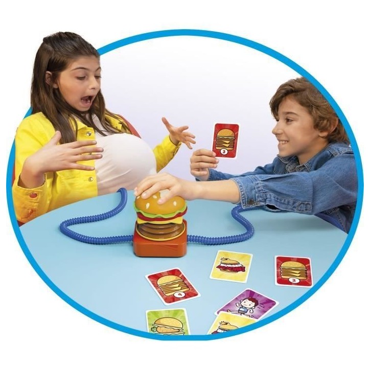 Burger Boom - LANSAY - Gonfle le ventre - Qui fera BOOM ? - Des 5 ans Burger Boom - LANSAY - Gonfle le ventre - Qui fera BOOM ? - Des 5 ans