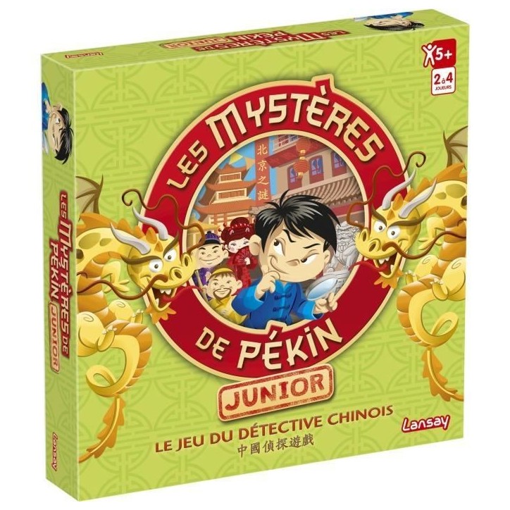 LANSAY - LES MYSTeRES DE PÉKIN - Jeu de société - Version Junior - 2 a 4 joueurs - Des 5 ans LANSAY - LES MYSTeRES DE PÉKIN - Jeu de société - Version Junior - 2 a 4 joueurs - Des 5 ans