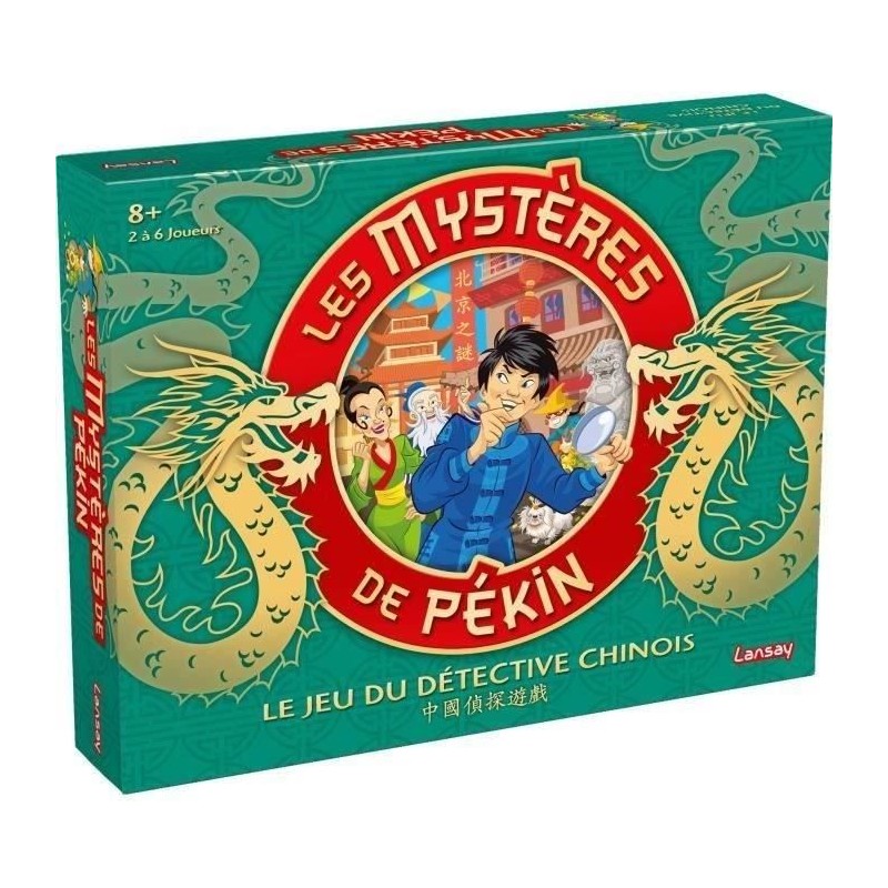 LANSAY - LES MYSTeRES DE PÉKIN - Jeu de société - Version Originale LANSAY - LES MYSTeRES DE PÉKIN - Jeu de société - Version Originale