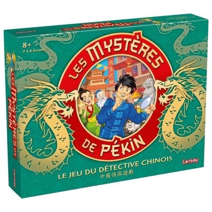 LANSAY - LES MYSTeRES DE PÉKIN - Jeu de société - Version Originale - 2 a 6 joueurs - Des 8 ans LANSAY - LES MYSTeRES DE PÉKIN - Jeu de société - Version Originale - 2 a 6 joueurs - Des 8 ans