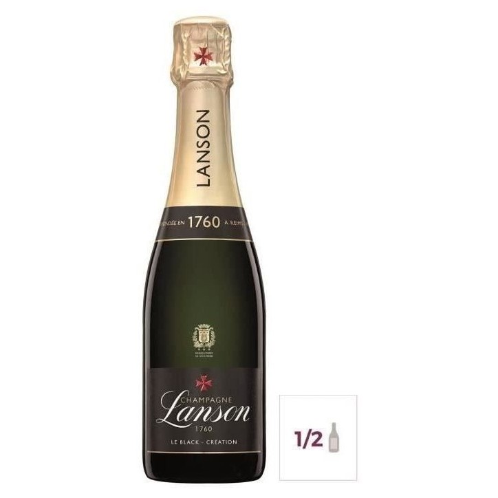 Champagne Lanson le Black Création - Brut 37,5cl Champagne Lanson le Black Création - Brut 37,5cl