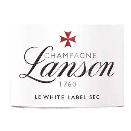 Champagne Lanson Le White Label Sec - 75 cl
