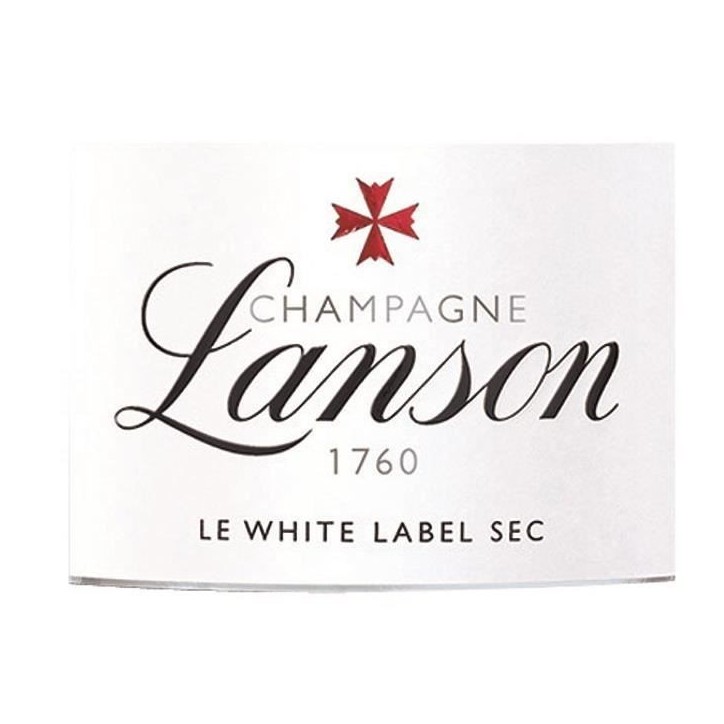 Champagne Lanson Le White Label Sec - 75 cl Champagne Lanson Le White Label Sec - 75 cl