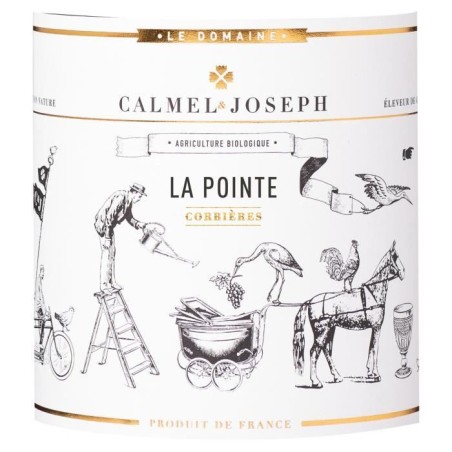 Le Domaine Calmel & Joseph La Pointe 2023 Corbieres - Vin rouge de Languedoc - Bio