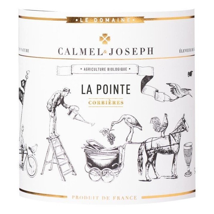 Le Domaine Calmel & Joseph La Pointe 2023 Corbieres - Vin rouge de Languedoc - Bio