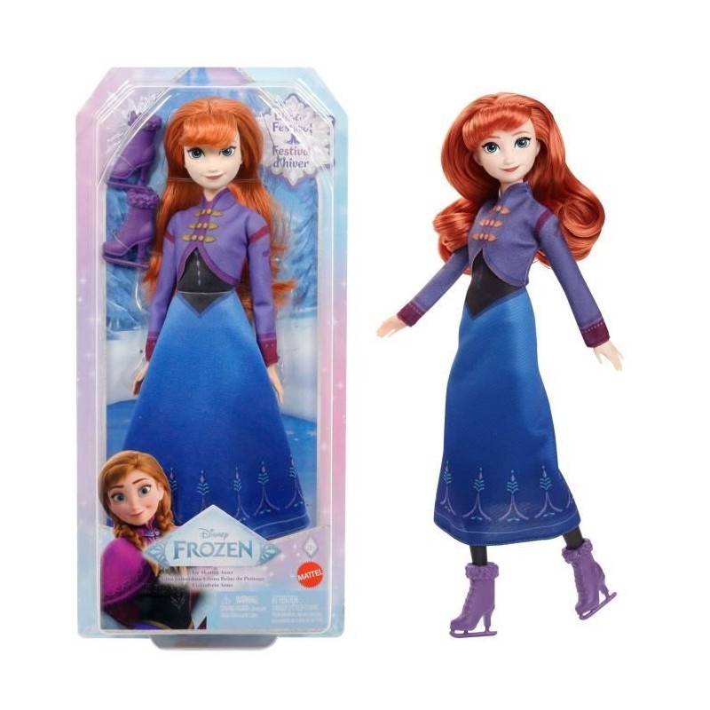 DISNEY Anna Poupée Patinage-La Reine des Neiges : Le Festival de l'h DISNEY Anna Poupée Patinage-La Reine des Neiges : Le Festival de l'h
