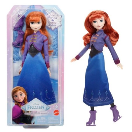 DISNEY Anna Poupée Patinage-La Reine des Neiges : Le Festival de l'h
