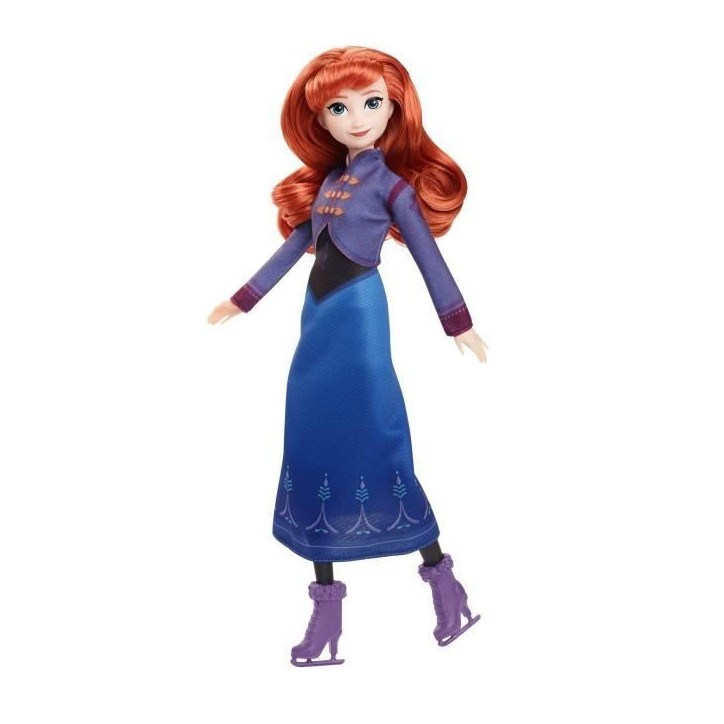 DISNEY Anna Poupée Patinage-La Reine des Neiges : Le Festival de l'hiver - Disney Frozen - JBG54 DISNEY Anna Poupée Patinage-La Reine des Neiges : Le Festival de l'hiver - Disney Frozen - JBG54