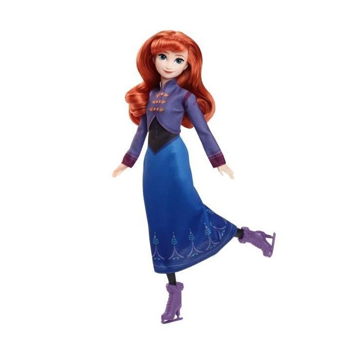 DISNEY Anna Poupée Patinage-La Reine des Neiges : Le Festival de l'hiver - Disney Frozen - JBG54 DISNEY Anna Poupée Patinage-La Reine des Neiges : Le Festival de l'hiver - Disney Frozen - JBG54