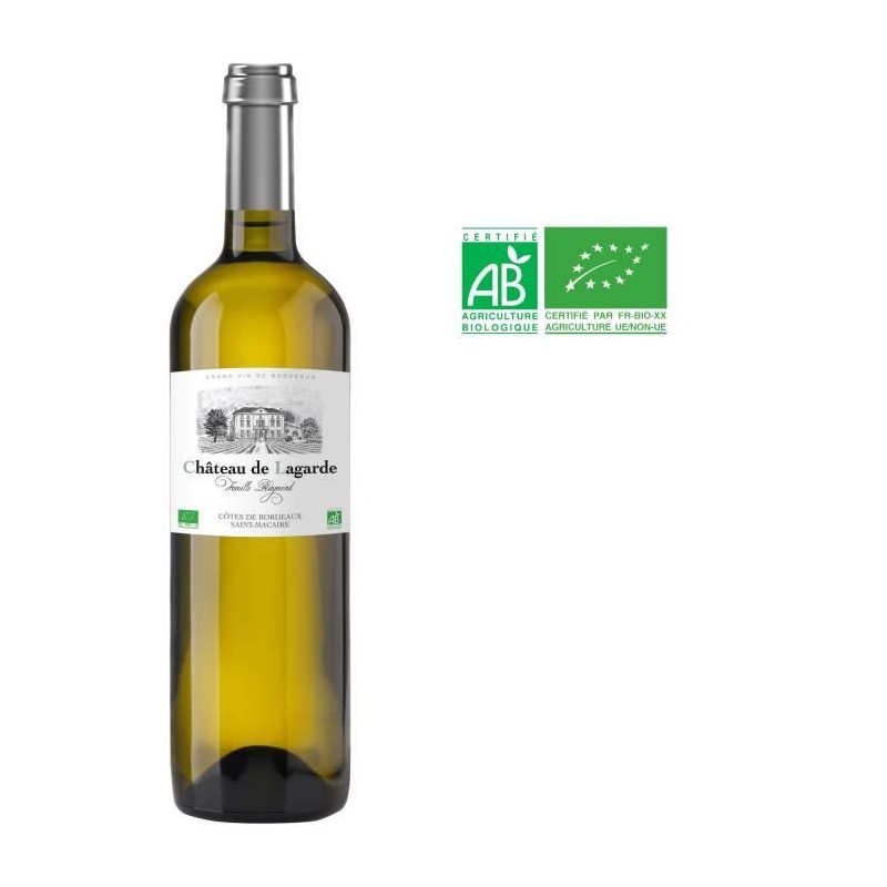 Château de Lagarde 2023 Côte de Bordeaux Saint-Macaire - Vin blanc d Château de Lagarde 2023 Côte de Bordeaux Saint-Macaire - Vin blanc d