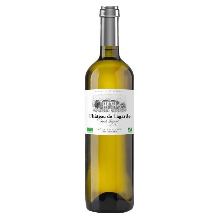 Château de Lagarde 2023 Côte de Bordeaux Saint-Macaire - Vin blanc de Bordeaux - Bio