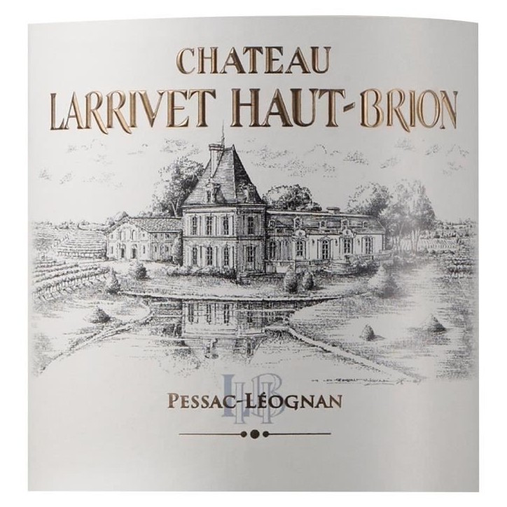 Château Larrivet-Haut-Brion 2017 Pessac Léognan - Vin rouge de Bordeaux