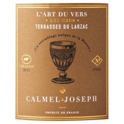 Calmel & Joseph Les Crus l'Art du Vers 2022 Terrasses du Larzac - Vin