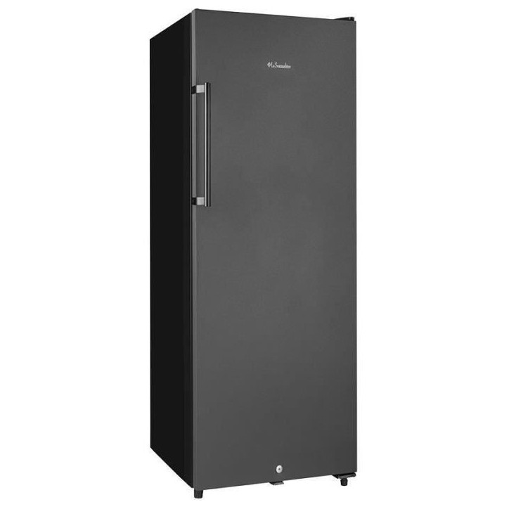 Cave a vin de vieillissement - LA SOMMELIERE - CTPNE147E - 147 bouteilles - Porte pleine - Classe E - 54 x 60 x 167,4 cm - Noir Cave a vin de vieillissement - LA SOMMELIERE - CTPNE147E - 147 bouteilles - Porte pleine - Classe E - 54 x 60 x 167,4 cm - Noir