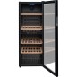 Cave a vin de service - LA SOMMELIERE - SLS90DZ - 91 bouteilles - Porte vitrée réversible - Classe G - 48 x 57,5 x 128,5 cm -
