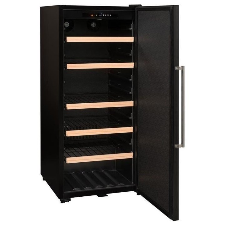Cave a vin de vieillissement - LA SOMMELIERE - CTP177A - 165 bouteilles - Porte pleine - Classe F - 59,5 x 67,5 x 135,5 cm - Noi Cave a vin de vieillissement - LA SOMMELIERE - CTP177A - 165 bouteilles - Porte pleine - Classe F - 59,5 x 67,5 x 135,5 cm - Noi