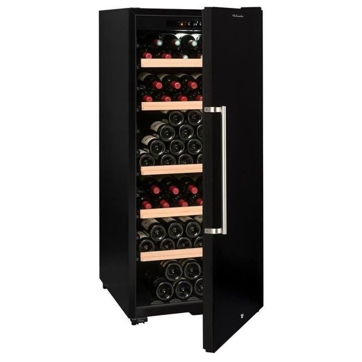 Cave a vin de vieillissement - LA SOMMELIERE - CTP177A - 165 bouteilles - Porte pleine - Classe F - 59,5 x 67,5 x 135,5 cm - Noi Cave a vin de vieillissement - LA SOMMELIERE - CTP177A - 165 bouteilles - Porte pleine - Classe F - 59,5 x 67,5 x 135,5 cm - Noi
